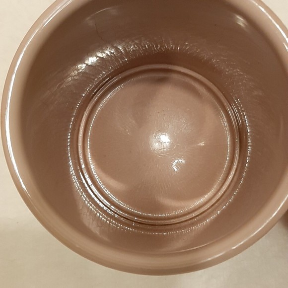 Vintage Rubbermaid Plastic Coffee Mugs Light Pink Mauve Melamine Replacement #3 - Picture 7 of 16